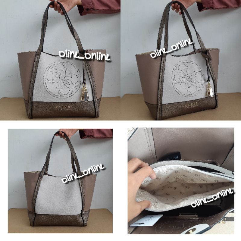 [oline_online] Tas heidi 2 in 1 bag tote bag big and small bag inside bag cirebon ready stock instan indramayu majalengka kuningan tegal brebes ciledug losari sindang laut