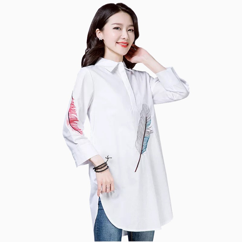 Tunik lengan 7/8 wanita gaya korea variasi sablon - XSHOP Lethesia