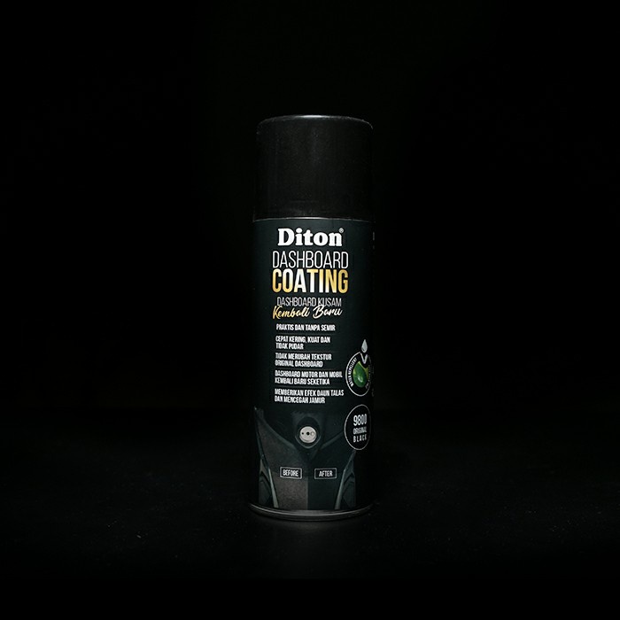 Cat Semprot DITON PREMIUM - DASHBOARD COATING ORIGINAL BLACK 9800