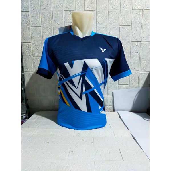 BAJU ATASAN BADMINTON DEWASA VIKTOR V138/JERSEY BULUTANGKIS