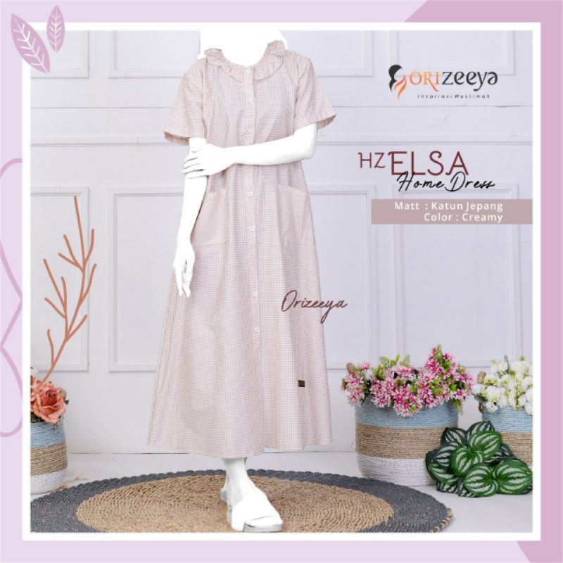 Sale Homedress Orizeeya HZ Elsa/Daster Orizeeya HZ Elsa/Daster Katun Jepang Murah