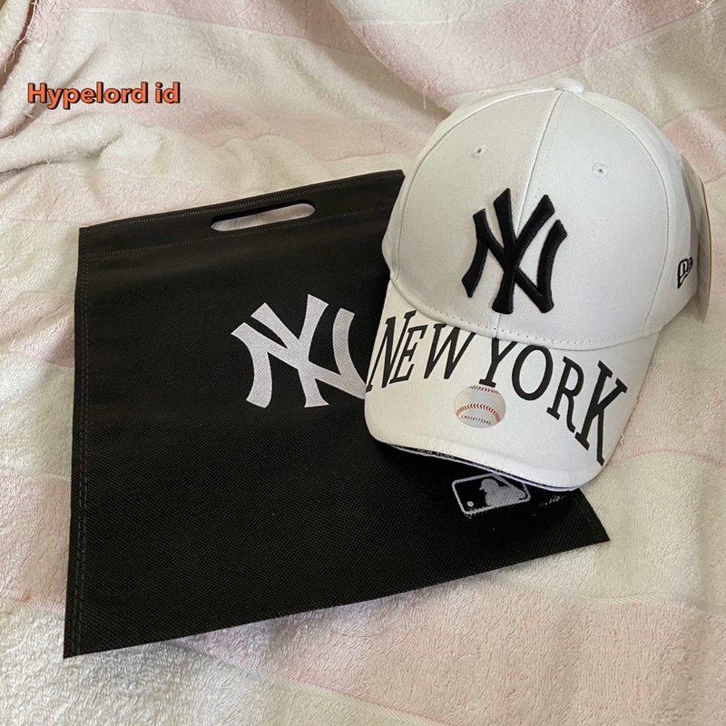 Topi Cap NY NewYork White