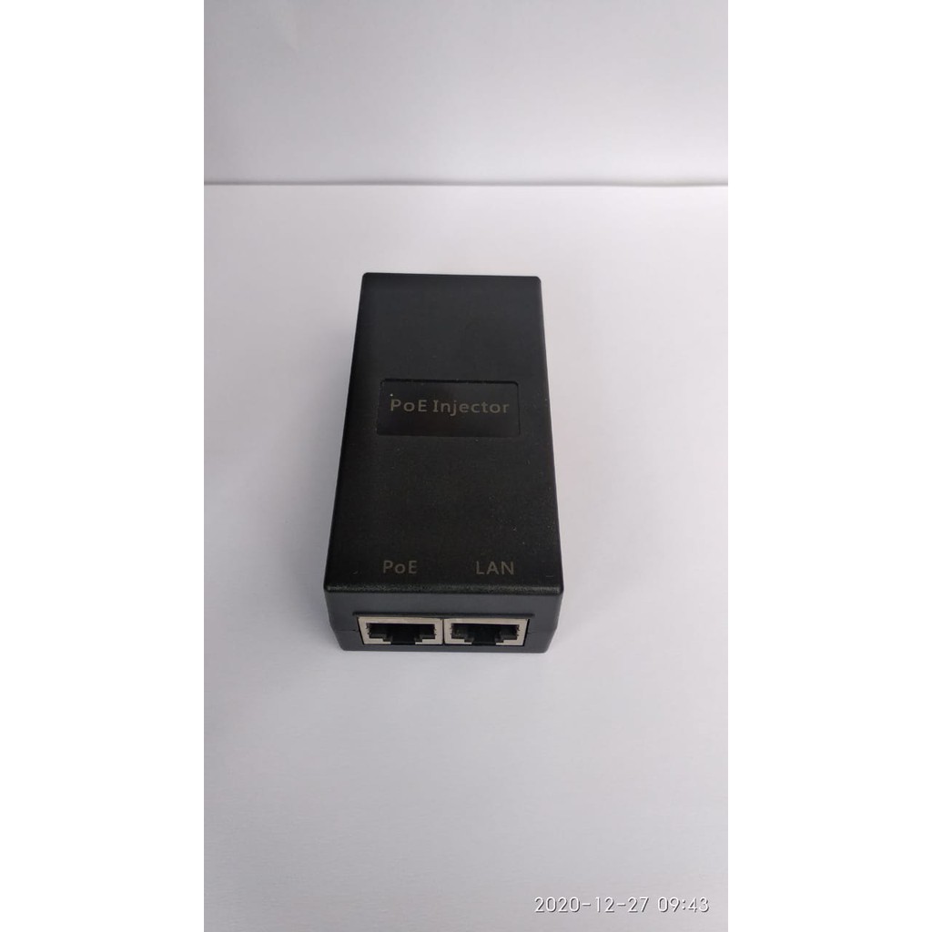 POE Adaptor Aktif 24V 0.5A POE Injector Aktif CPE / Access Point