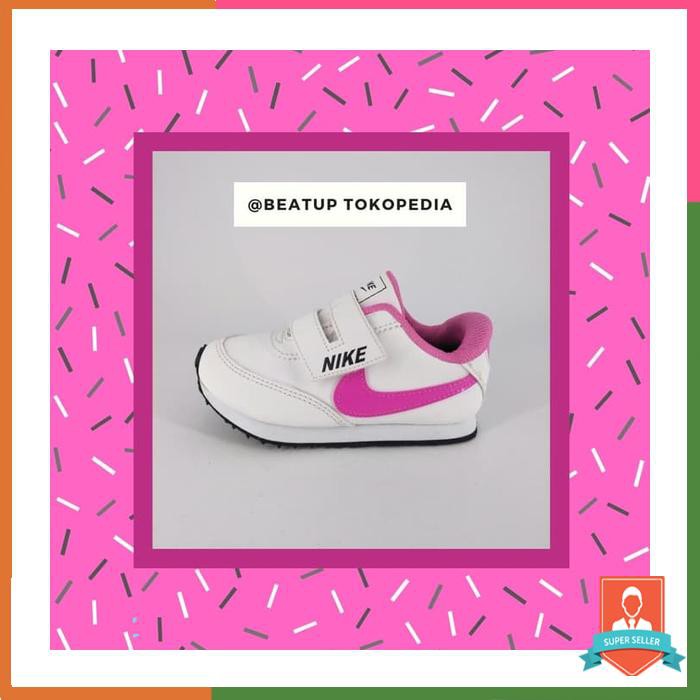 SEPATU SEKOLAH ANAK NIKE PINK PUTIH