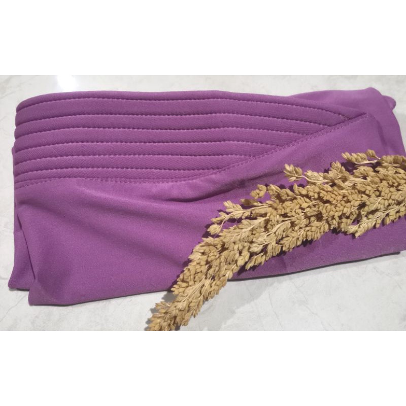 Jilbab Sport / Hijab Instan / Jilbab Sporty Instant / Bergo Sport/volly-Sport LAVENDER