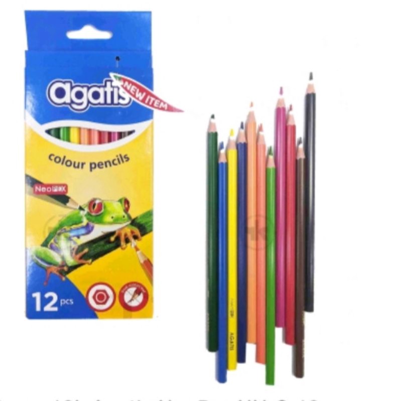 

Pensil Warna Agatis 12 Warna