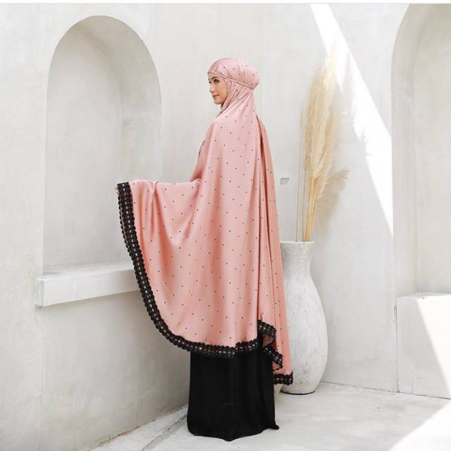 Titipan mukena polka hlzb