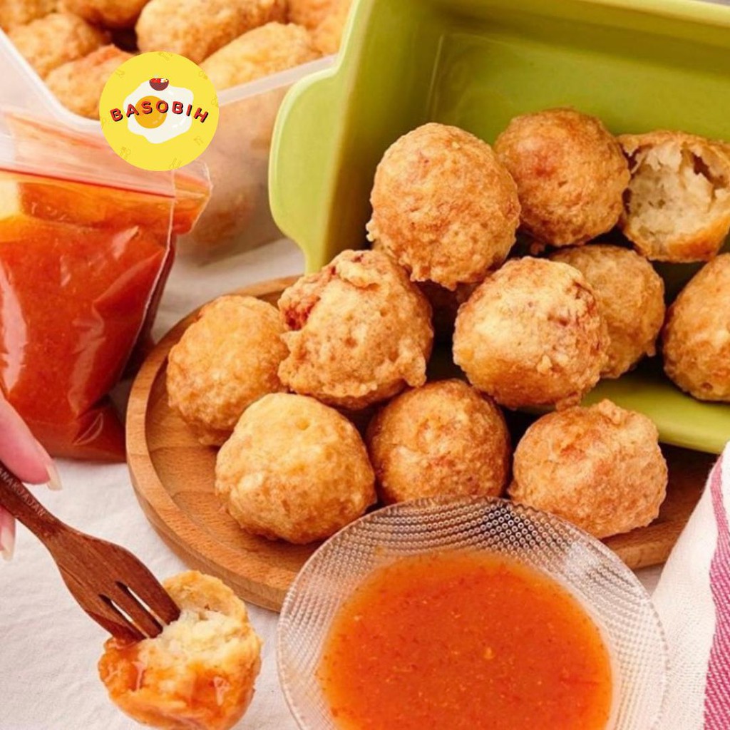 

Bakso Goreng KECIL Babi Udang Isi per 15PCS