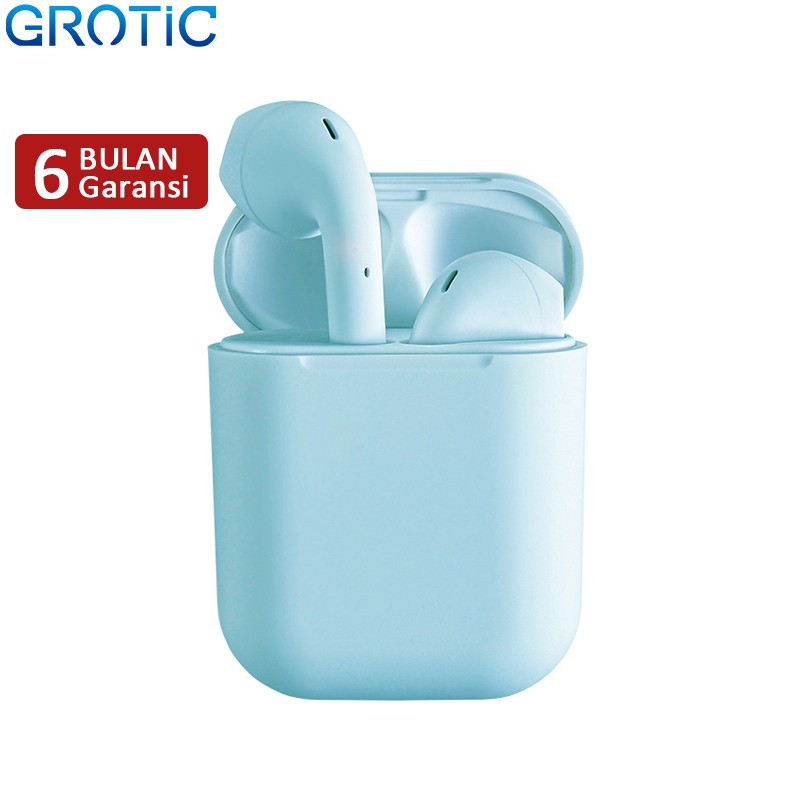 

TWS Headset Bluetooth inpods 12 True Wireless Stereo HIFI Sentuh Macaron Earbud i12
