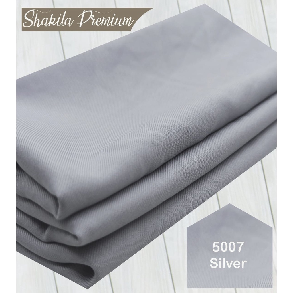 Multi Kain Shakila Shakila sakila sakilla premium lebar 1.5 meter-5007 silver