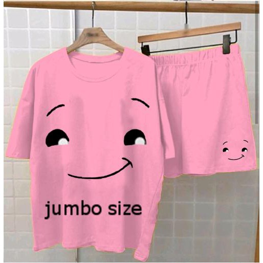 setelan jumbo imut / big size / xxl / muat sampai 72kg