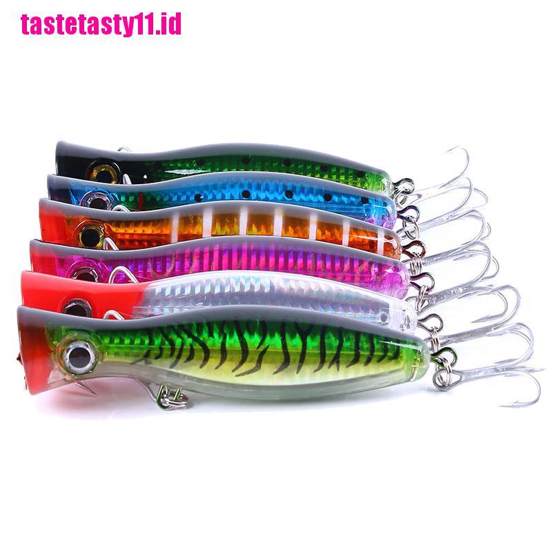 (TTID) Umpan Pancing Tiruan Bentuk Ikan Dengan Kail Treble