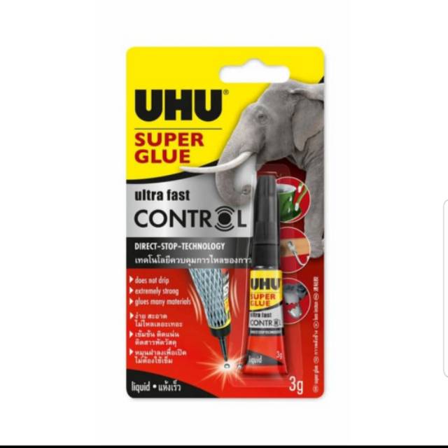 

UHU super glue 3 gr ultra fast control