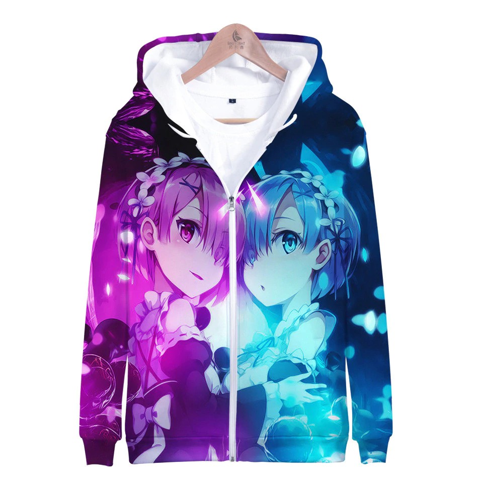 rem and ram hoodie