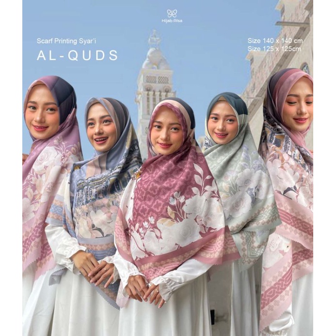 Voal Al Quds By Hijab Alsa Voal Motif Jumbo Syari Hijab Square Jumbo Motif