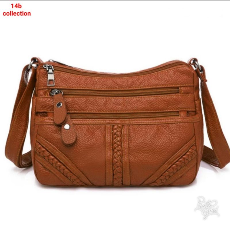 Belleza Bag Tas Selempang Wanita Kulit Tas Selempang Elegant Korean Style Simpleku