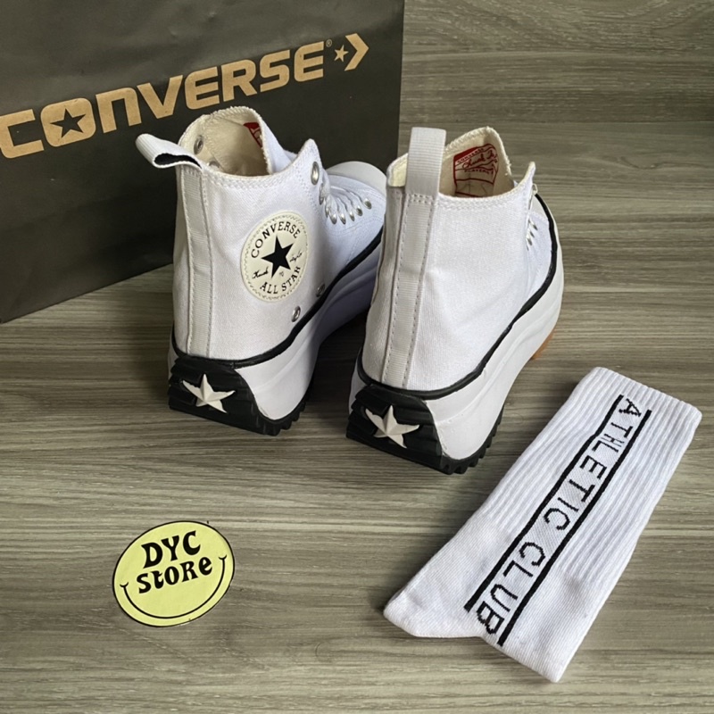 SEPATU CONVERSE HI SERIES HIGH QUALITY PREMIUM | SEPATU SEKOLAH PRIA WANITA BLACK WHITE