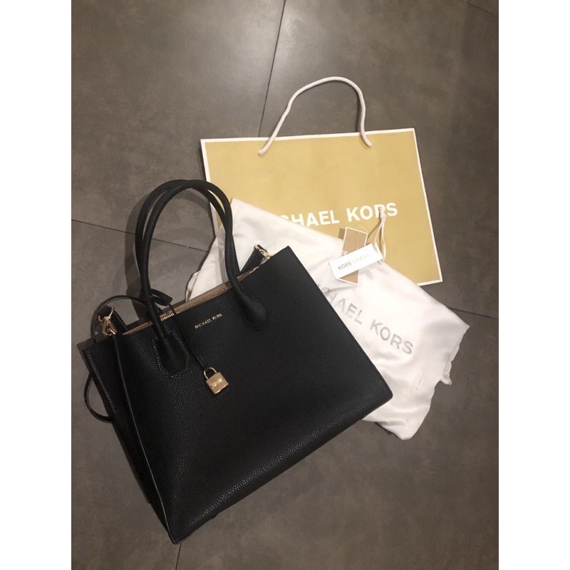 michael kors mercer black medium