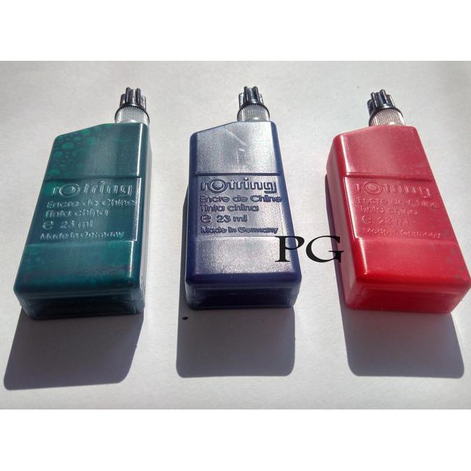 

Yang Dicari] Rotring Drawing Ink Warna /Tinta Rapido - Biru