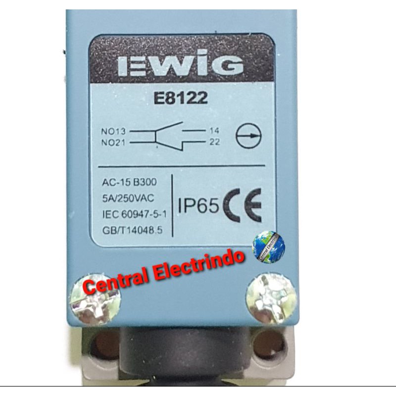 Limit Switch EWIG TZ 8122 5A/250VAC.