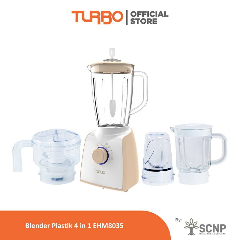 TURBO NEW Blender Plastik  - EHM8035 4 in 1
