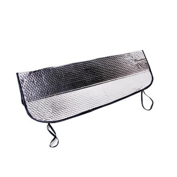 Tokomuda 140*70cm sunshield Sun Pelindung Kaca Mobil dari Sinar Matahari panas Pelindung Jok Motor Anti Panas&amp; Air bahan Aluminium