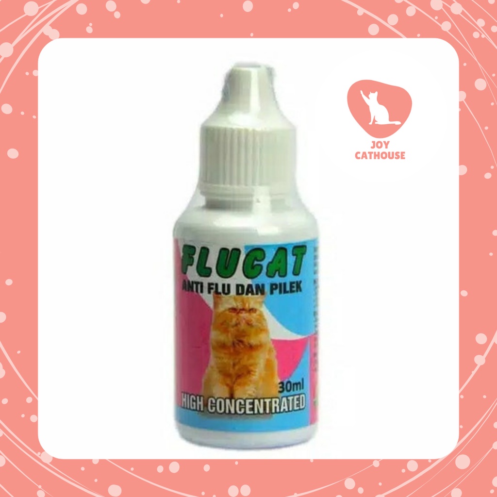 FLUCAT Obat flu dan batuk kucing 30ml | Joy Cathouse