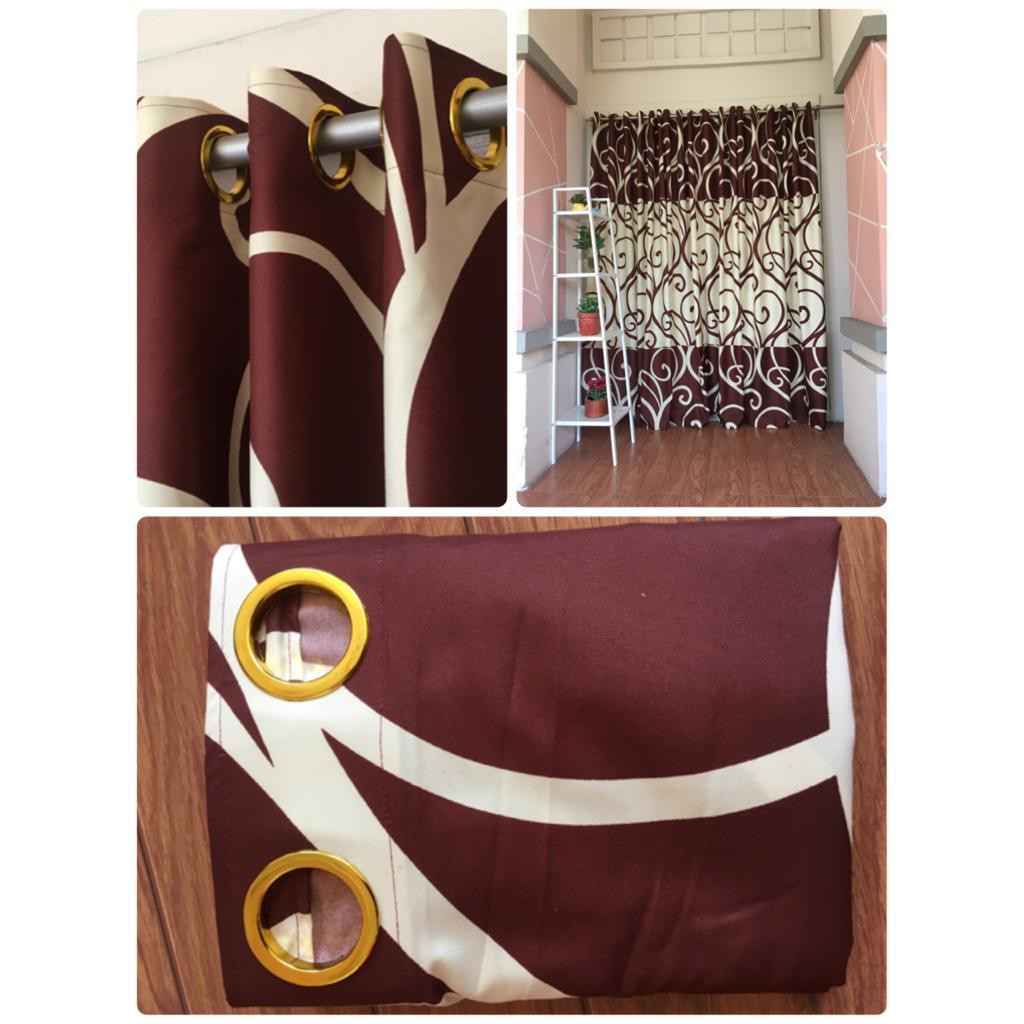 Gorden Ring Batik Coklat Muda Tua