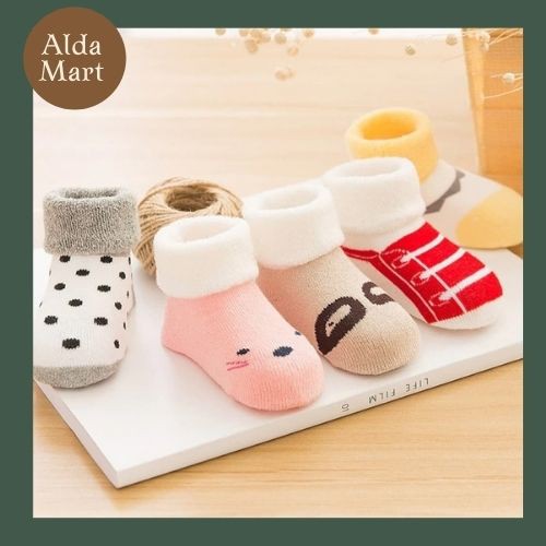 Kaos Kaki Anak Bayi Lucu Bahan Katun Prewalker Baby Socks