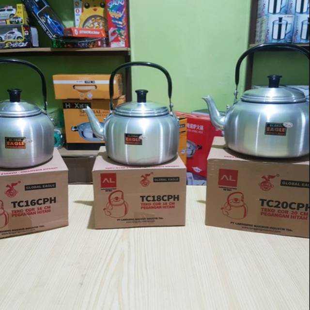 Teko cor 16cm -teko alumunium -teko lama - global eagle