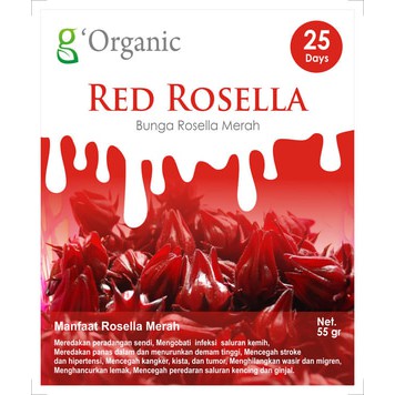 

Jual ROSELLA MERAH Kering Herbal - G Organic - 55 Gr