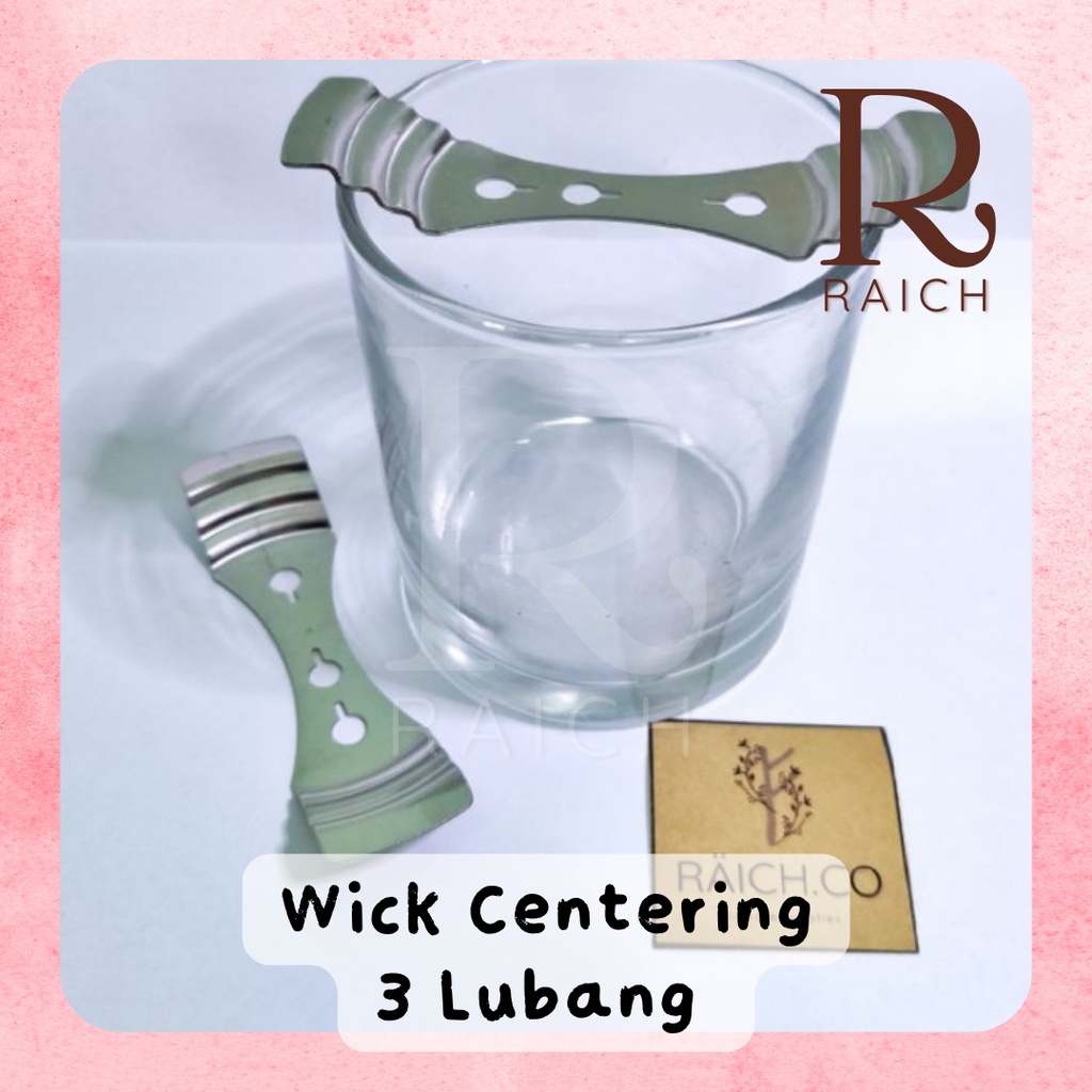 Candle Wick Centering Holder Metal / Besi Penyangga Sumbu Lilin