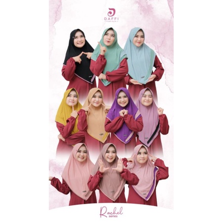 Rachel hijab daffi simple instan