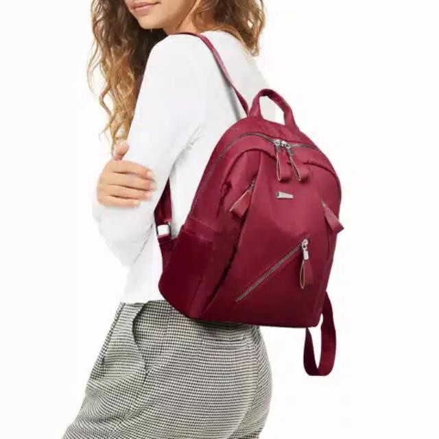 MORMON GEOFANI - Tas Ransel Gaul Backpack Tas Gendong Wanita-2
