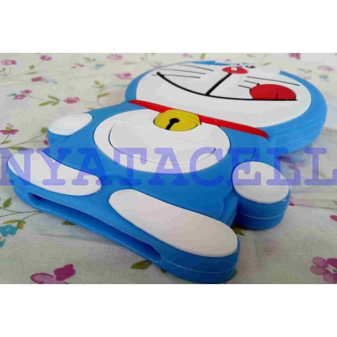 NEW CASE 4D DORAEMON IPHONE 7 4.7 /KARAKTER/SOFT/3D/KARTUN MILENIA