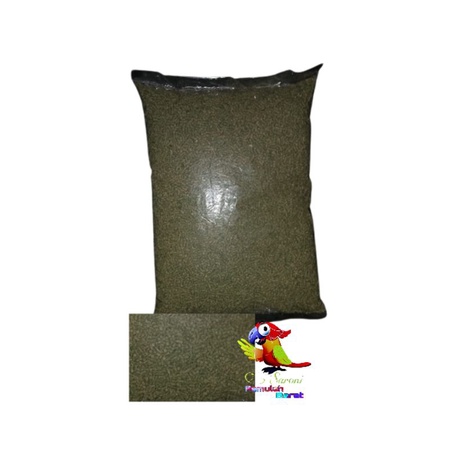 VOER IJO 521 KEMASAN NETTO 1KG VOER 521 KICAU VOER HIJAU 1KILO VOER BURUNG KICAU VOER IJO 521 voer j