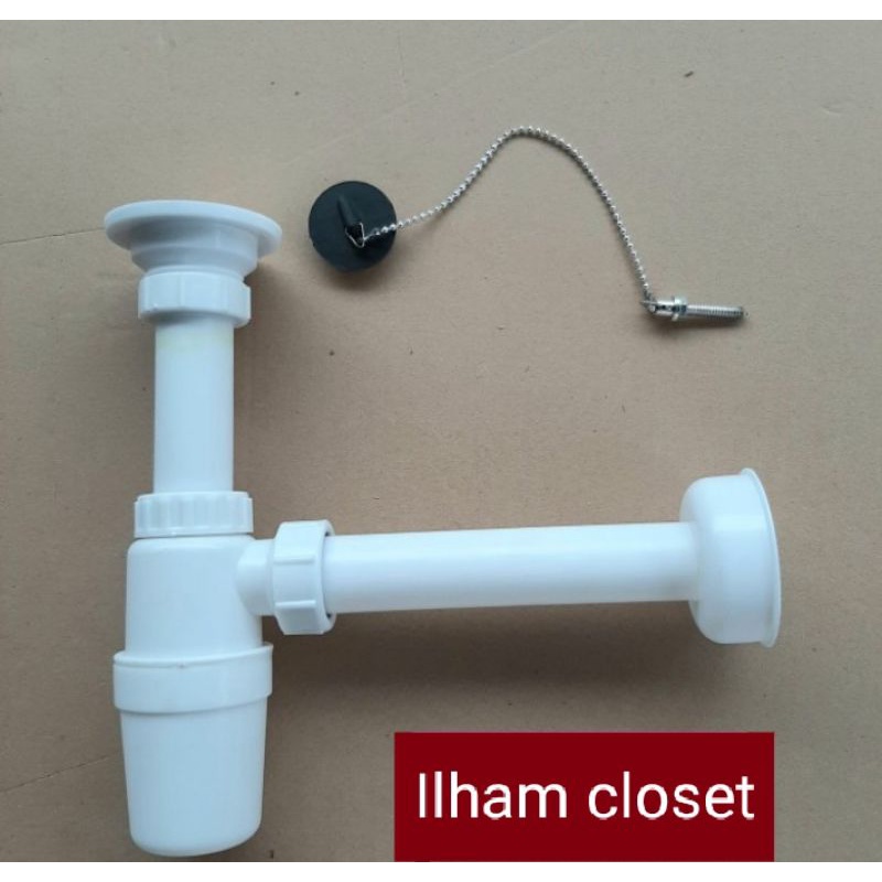 AFUR PVC wastafel saringan sampah cuci tangan wastafel