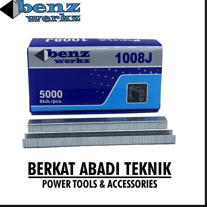 

Model terkini BENZ 1008J Isi Mesin Staples Paku Tembak U Mata Nailer Gun Jok Motor 1008 J JKE