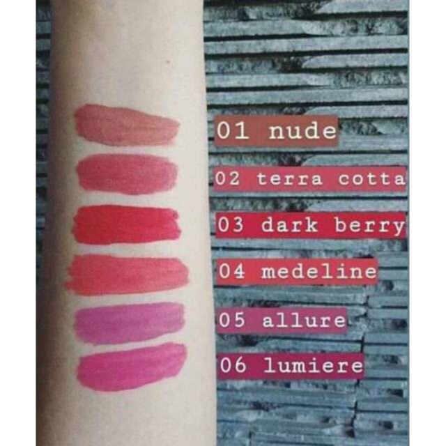 IMPLORA LIP CREAM LENGKAP SHADE 1-20