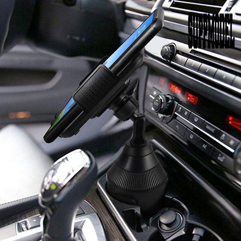 Bracket Stand Holder Handphone / GPS Universal Rotasi 360 Derajat Untuk Mobil