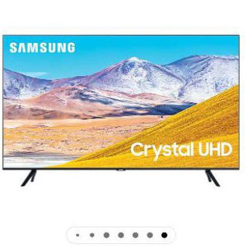 SAMSUNG CRYSTAL UHD TV 4K 55" 55BU8000