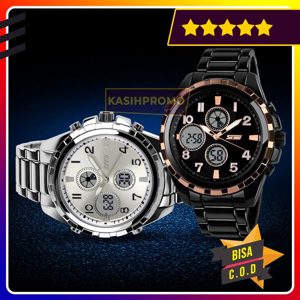 SKMEI Jam Tangan Analog Digital Pria - AD1021