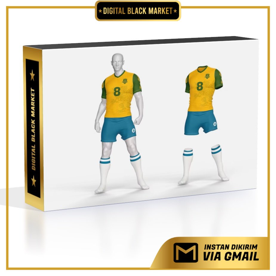 Football Kit Tshirt Mockup