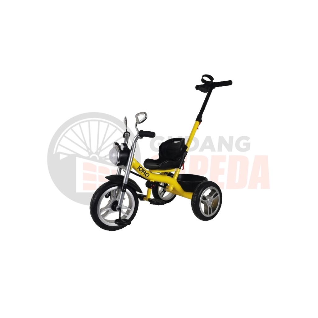 Sepeda Anak Tricycle IORA T21 PMB TOYS Roda Tiga Termurah Garansi-Yellow