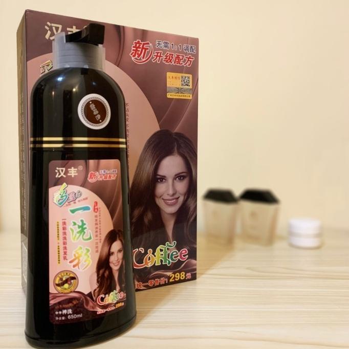SIN HAIR / Shampoo Pewarna Rambut Herbal Natural Instan - Ready