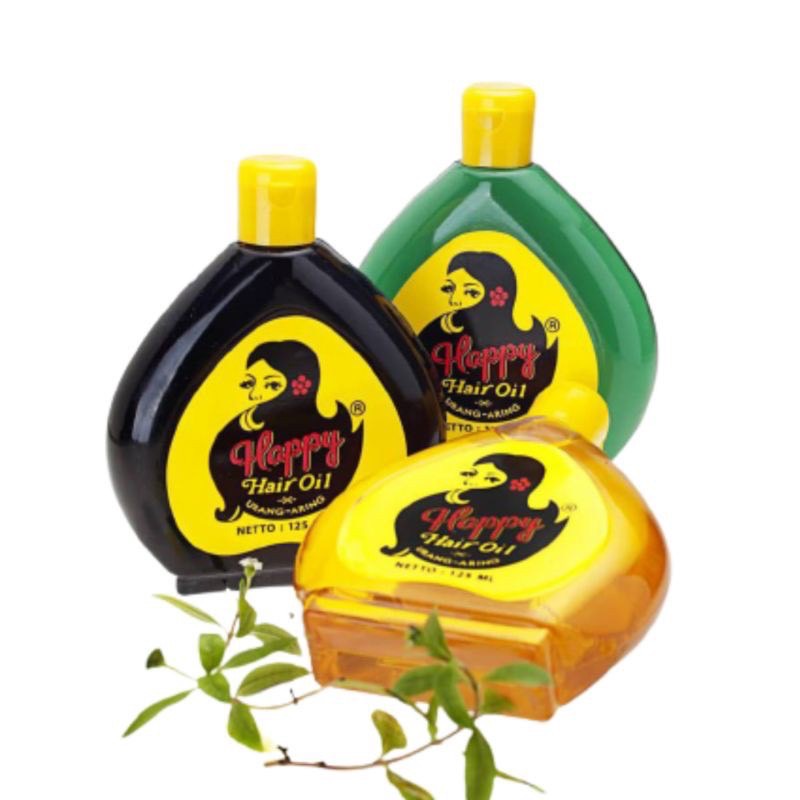 Happy Minyak Rambut / Hair Oil Urang Aring - 125 ml