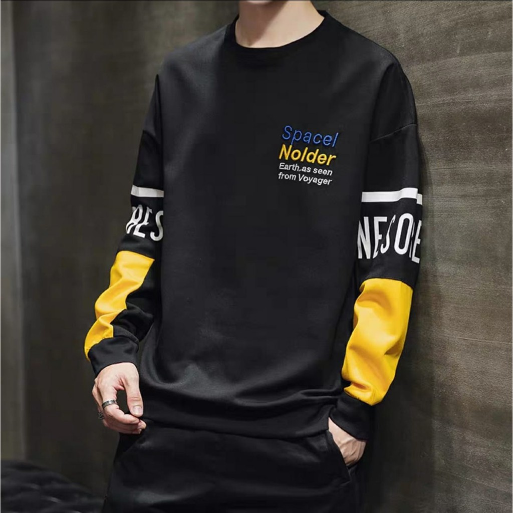 bisa COD / asgard777 - BAJU JUMPER SWEATER NOLDER / fashion cowok / baju cowok / style cowok