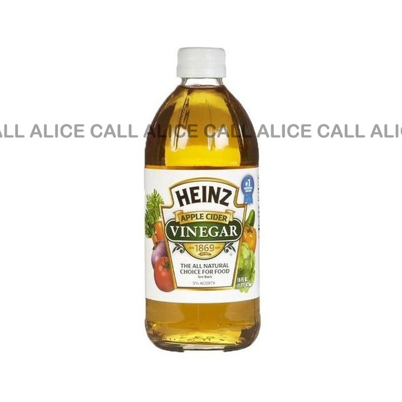 

HEINZ CUKA APEL APPLE CIDER VINEGAR 16 OZ / 473ML