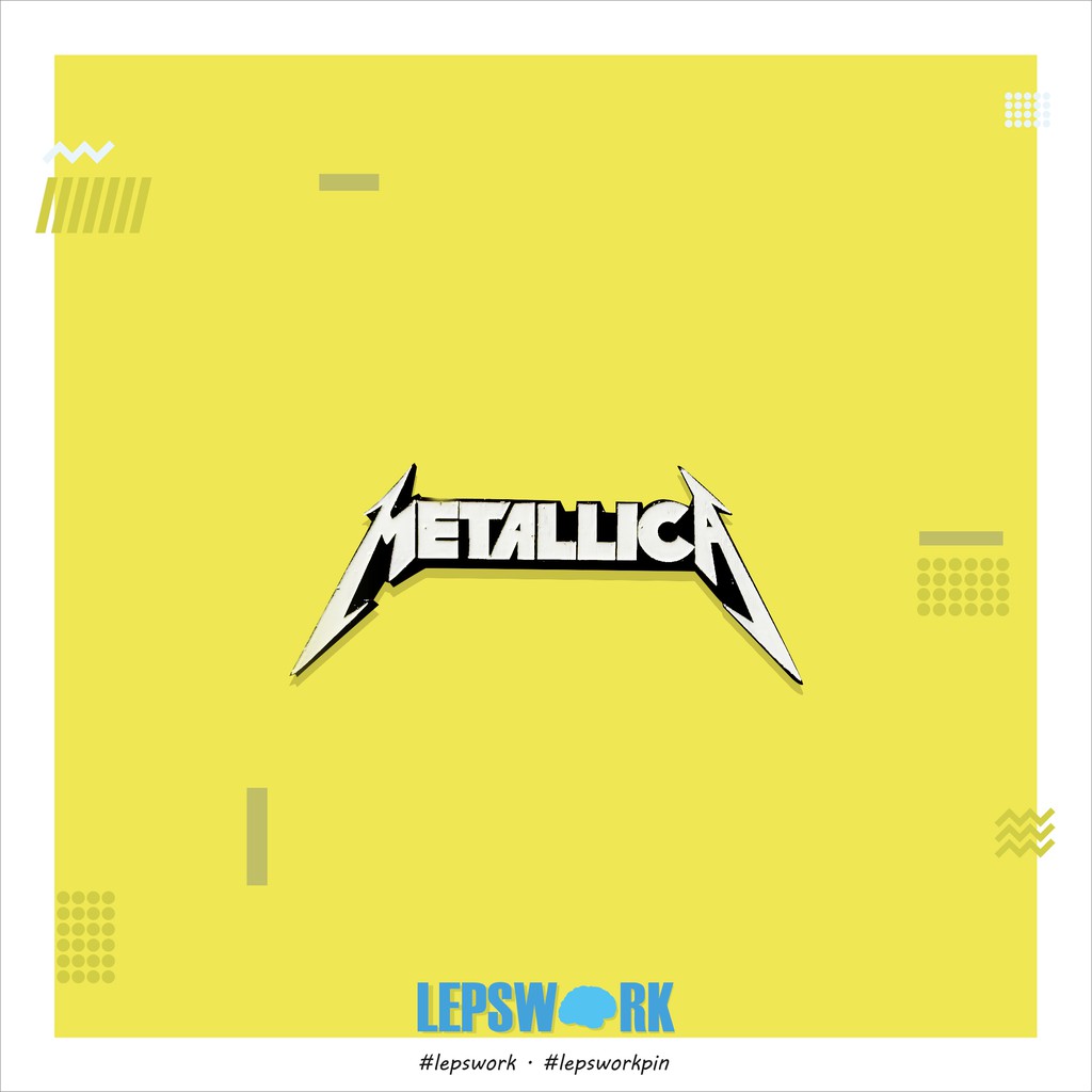 Enamel Acrylic Pin METALLICA E15