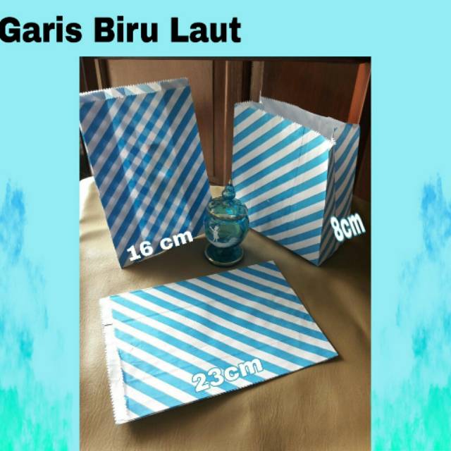 

KANTONG KERTAS GARIS BIRU LAUT